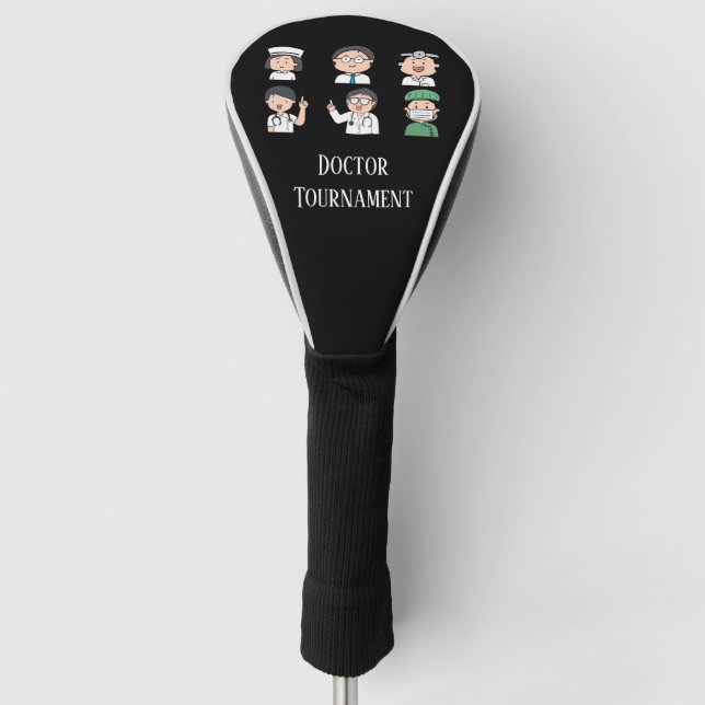 Ärzteturnier mit medizinischem Personal  Golf Headcover (Vorderseite)