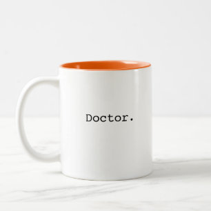 Arztgeschenke für Männer Frauen Kollege ihn sie Zweifarbige Tasse