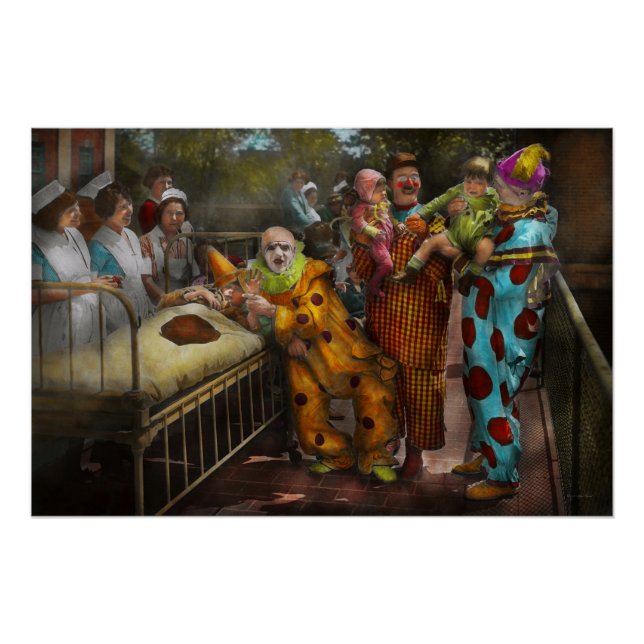 Ärztin - Angst vor Clowns 1923 Poster (Vorderseite)