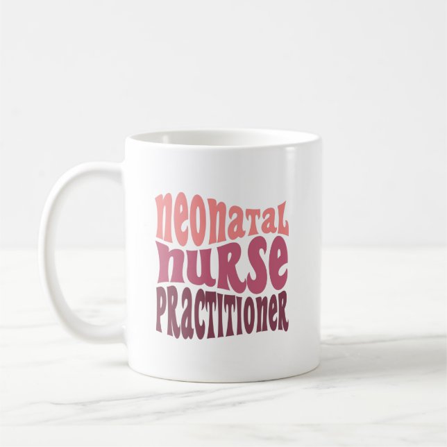 Ärztin für Neugeborene Kaffeetasse (Links)