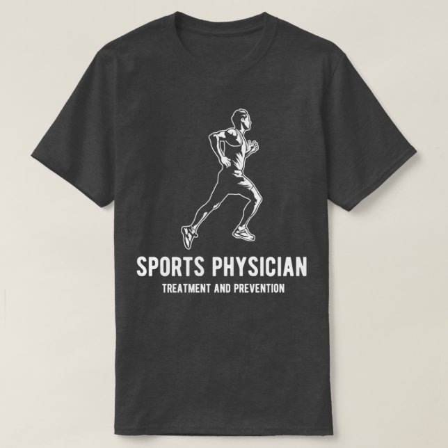 Ärztin für Sportmedizin Fitness T-Shirt (Design vorne)