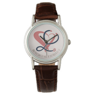 Ärztin, Krankenschwester, paramedizinisch, Geschen Armbanduhr