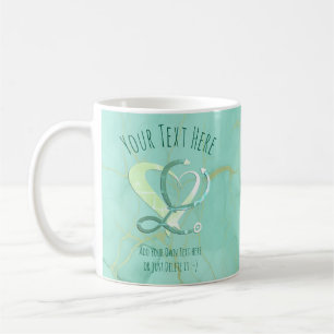 Ärztin, Krankenschwester, paramedizinisch, Geschen Kaffeetasse