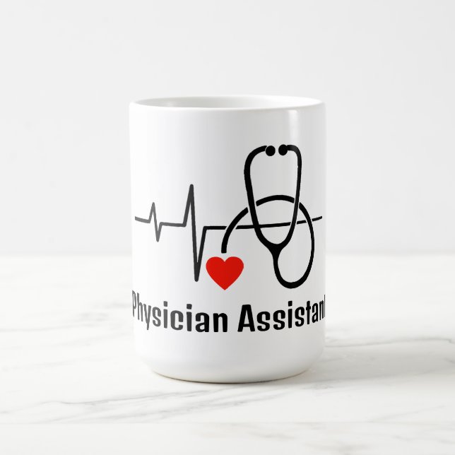 Ärztin Krankenversicherung PA Gesundheitswesen Kaffeetasse (Mittel)