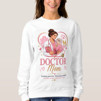 Ärztin-Mutter-Sweatshirt-Design Sweatshirt