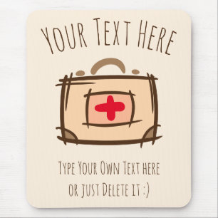 Ärztin, Notaufnahme, Krankenschwester, paramedizin Mousepad