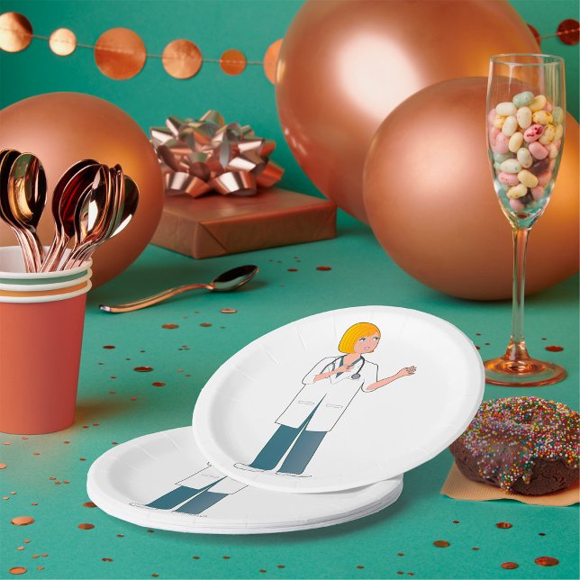 Ärztin Pappteller (Von Creator hochgeladen)