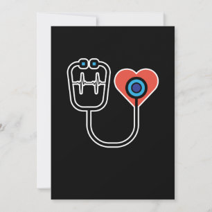 Ärztliche Assistentin Heart PA Medizinstudenten Gr Einladung
