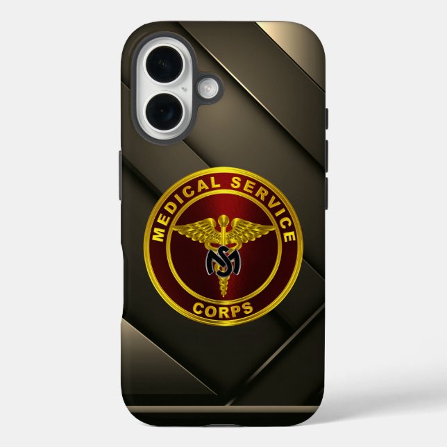 Ärztliche Dienststelle iPhone 16 Hülle (Rückseite)