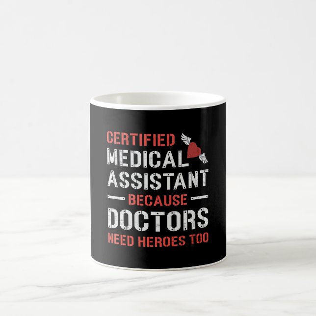 Ärztliche Krankenpflegeärztin Kaffeetasse (Mittel)