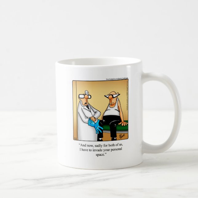 Ärztliche Spaß Tasse "Spectickles" (Rechts)