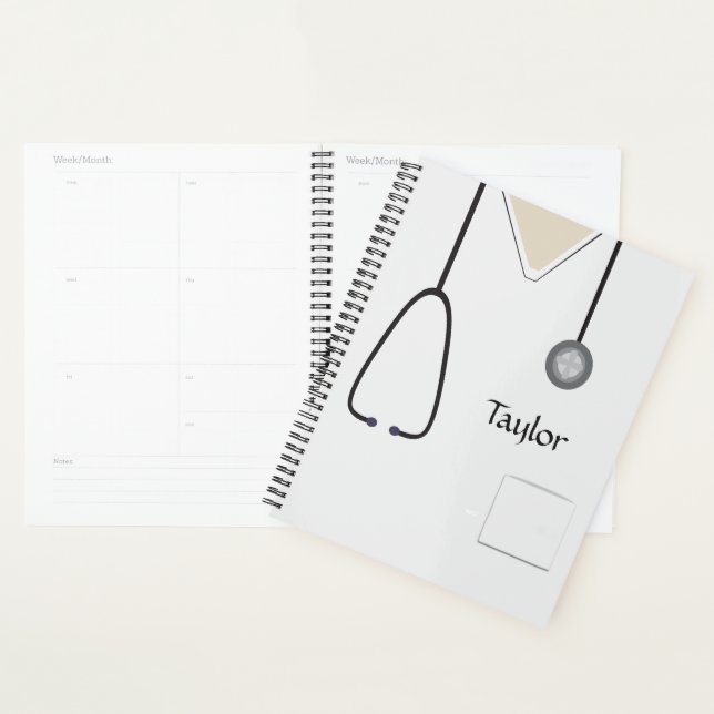Ärztliche Untersuchung Krankenschwester Doktor Whi Planer (Anzeige)