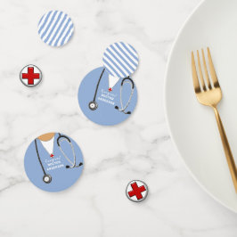 Ärztlicher Abschluss Konfetti