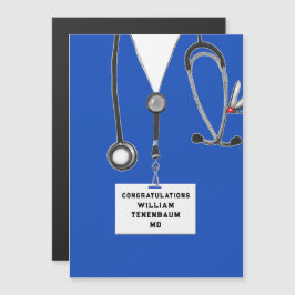 Ärztlicher Abschluss Magnetkarte