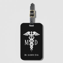 Ärztlicher Arzt MD-Caduceus-Symbol