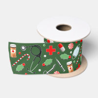 Ärztlicher Arzt oder Krankenpfleger Weihnachtsgesc