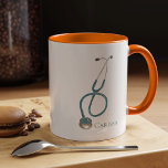 Ärztlicher Assistent Stethoskop Ärzte nach Maß Tasse<br><div class="desc">Unsere Ärzte sind eine tolle Hilfe, wenn wir sie am meisten brauchen, und diese Tasse ist ein Geschenk, denn wer nicht an einem kalten Tag eine coole Tasse Joe oder heiße Schokolade will. Passen Sie den Namen an, indem Sie auf den Knopf "Personalisieren" klicken und den Arzt, die Krankenschwester oder...</div>