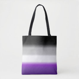 As-asexuale Steigungs-Stolz-Flagge: Horizontaler Tasche