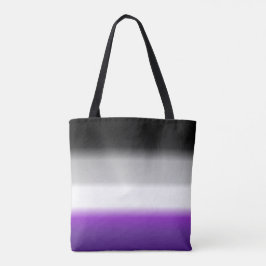 As-asexuale Steigungs-Stolz-Flagge: Horizontaler Tasche