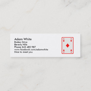 As de carte de tisonnier