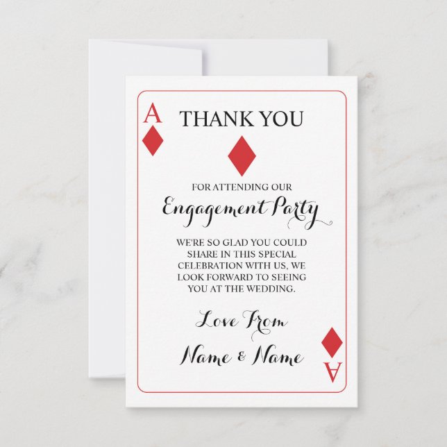 As de cartes de jeu de Merci des diamants rouge K (Devant)