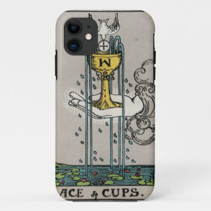 As des Schalen-Tarot-Kastens iPhone 11 Hülle