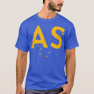 AS - Drei-Komponenten-Combo-Design Alaskan-Flagge T-Shirt
