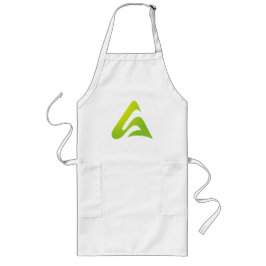 AS Initial Logo von Ahsacom T - Shirt Lange Schürze