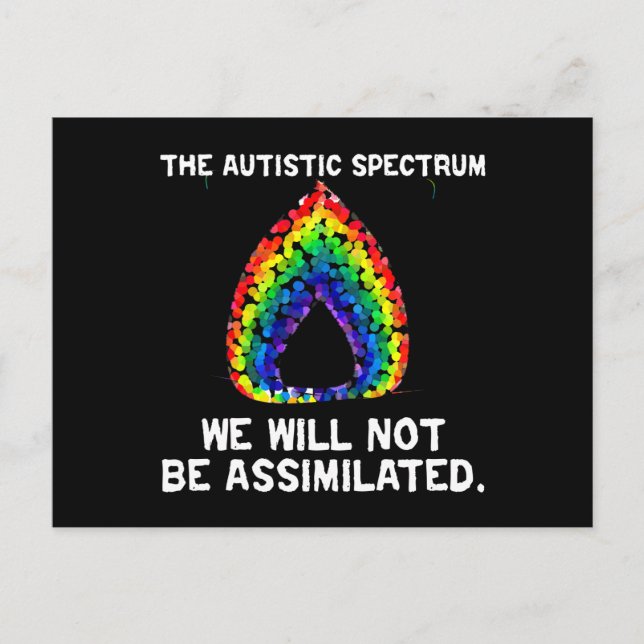 AS: Keine Assimilations-Postkarten Postkarte (Vorderseite)