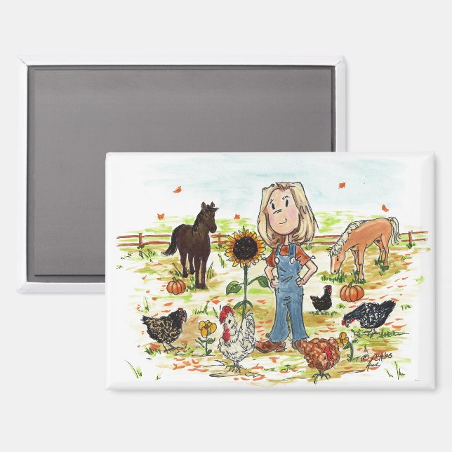 AS-MFALL MAGNET (Vorderseite/Rückseite)