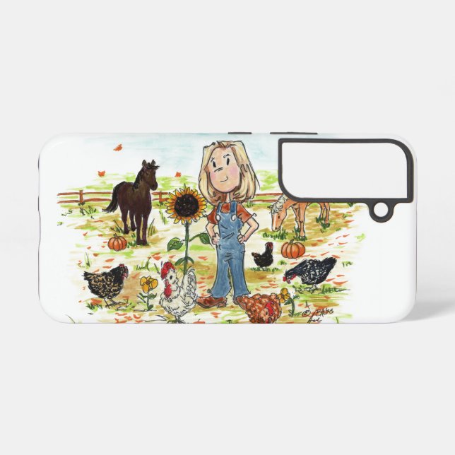 AS-MFALL SAMSUNG GALAXY HÜLLE (Rückseite (Horizontal))