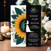 As Plants Rustic Garden Greenery Sunflower Wedding