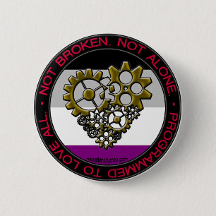 As-Roboter-Stolz - klein Button