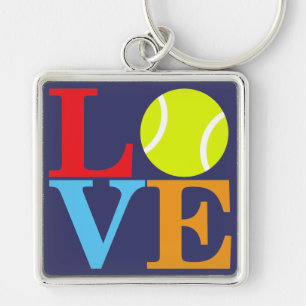 As-Tennis LIEBE Schlüsselanhänger