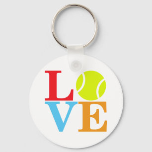As-Tennis LIEBE Schlüsselanhänger