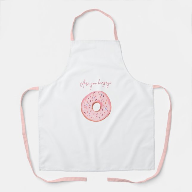 "As-tu faim ?" Beau tablier 🍩 💞 (Recto)