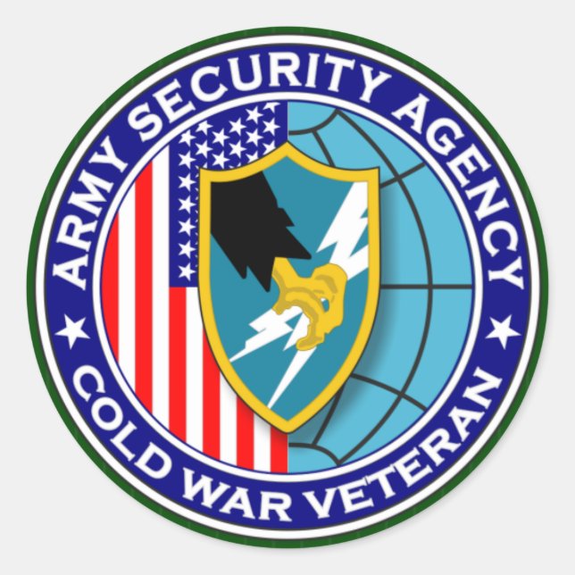 ASA CWV2 RUNDER AUFKLEBER (Vorderseite)