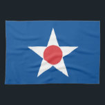 Asahikawa-Flagge Hokkaido-Präfektur Japan-Symbolik Geschirrtuch<br><div class="desc">Stadt Asahikawa Flagge Hokkaido Präfektur Japan Symbol</div>