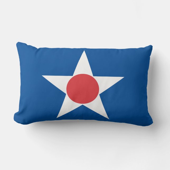 Asahikawa-Flagge Hokkaido-Präfektur Japan-Symbolik Lendenkissen (Vorderseite)