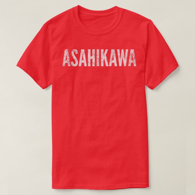 Asahikawa Japan erschüttert Grafik T-Shirt (Design vorne)