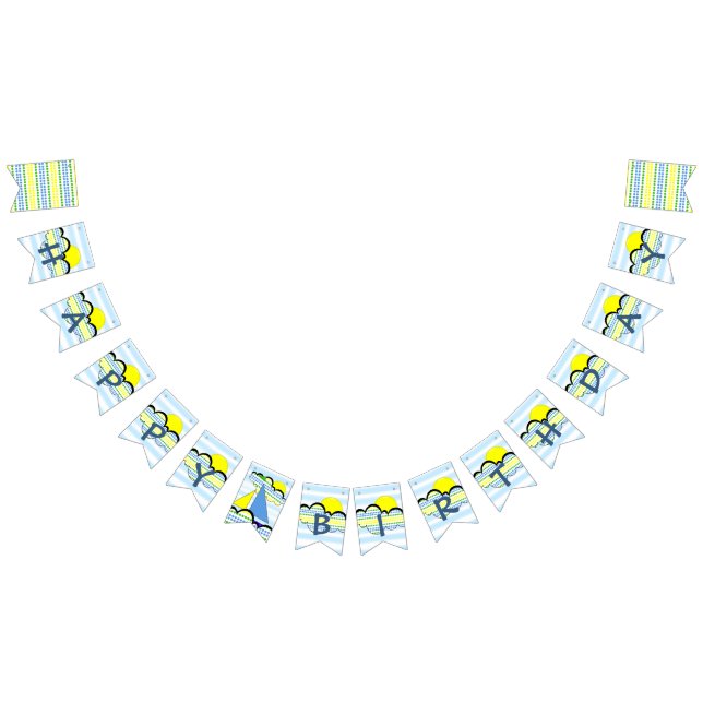 Asail HAPPY BIRTHDAY Wimpelkette (Alle)