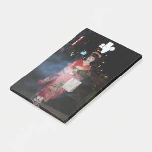 Asakusa Geisha Neo Tokyo Post-it Klebezettel