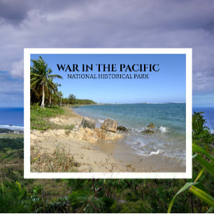 Asan Beach War in der pazifischen NationalHP Postkarte