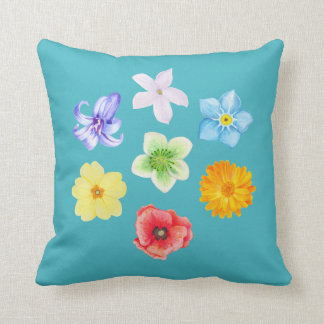 Asana Künste - sieben Blume Chakra u. Tulpe-Kissen Kissen