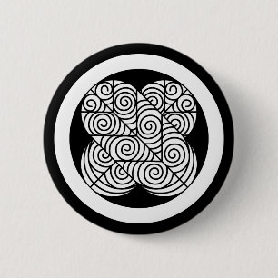 Asano-Habichtfebern Button