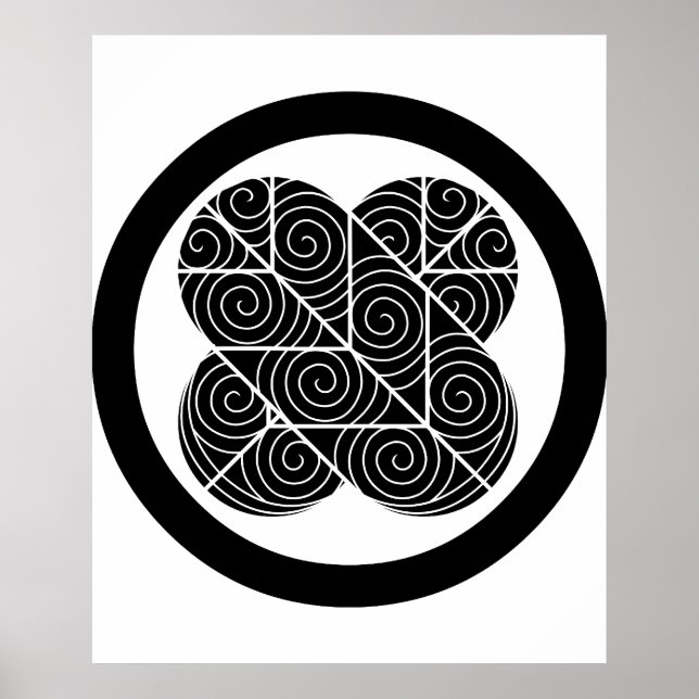 Asano kamon, Japan Poster (Vorne)