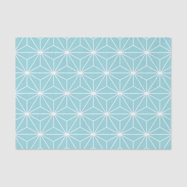 Asanoha Star Pattern Seidenpapier (Vorderseite)