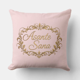 Asante Sana Sonnenuntergang Rosa & Dunkelgold – Hi Kissen