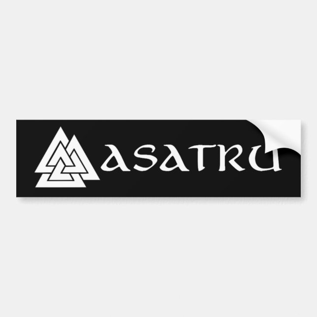 Asatru Autoaufkleber (Vorne)