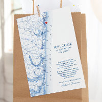 Asbury Park New Jersey Wedding Welcome Itinerary